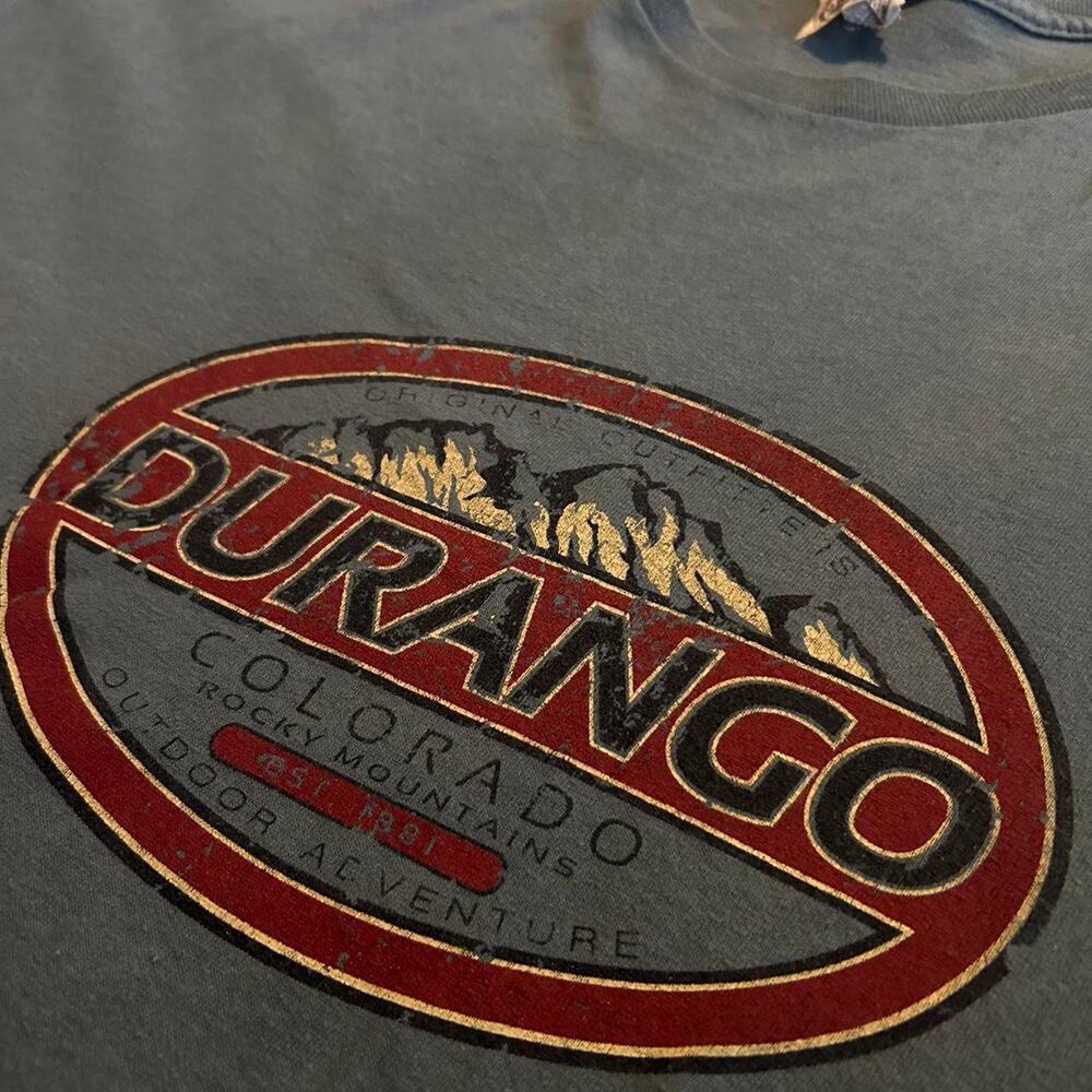 Vintage durango colorado graphic